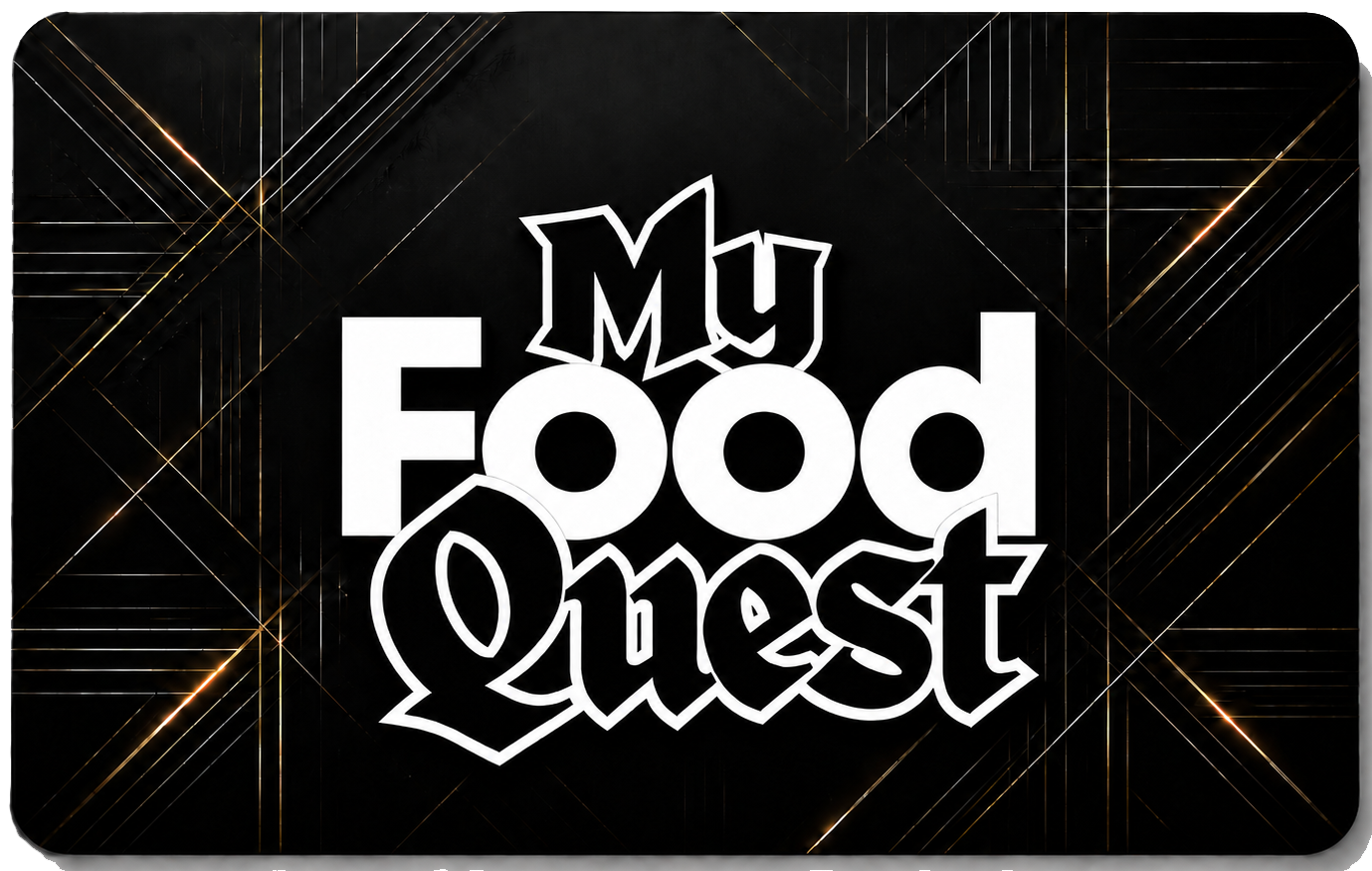 Front of the My Food Quest membership card